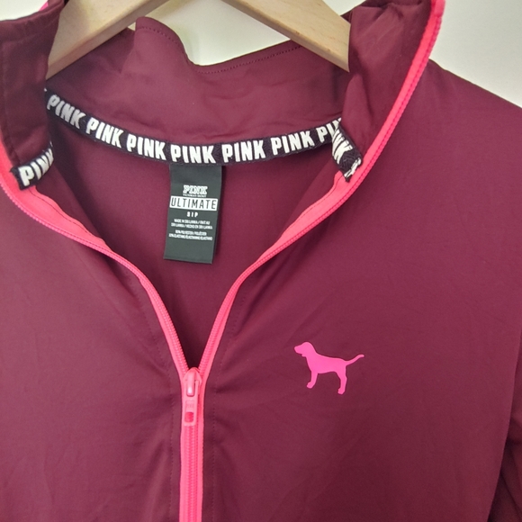 VS PINK Half-Zip Pullover (S) - Picture 2 of 3